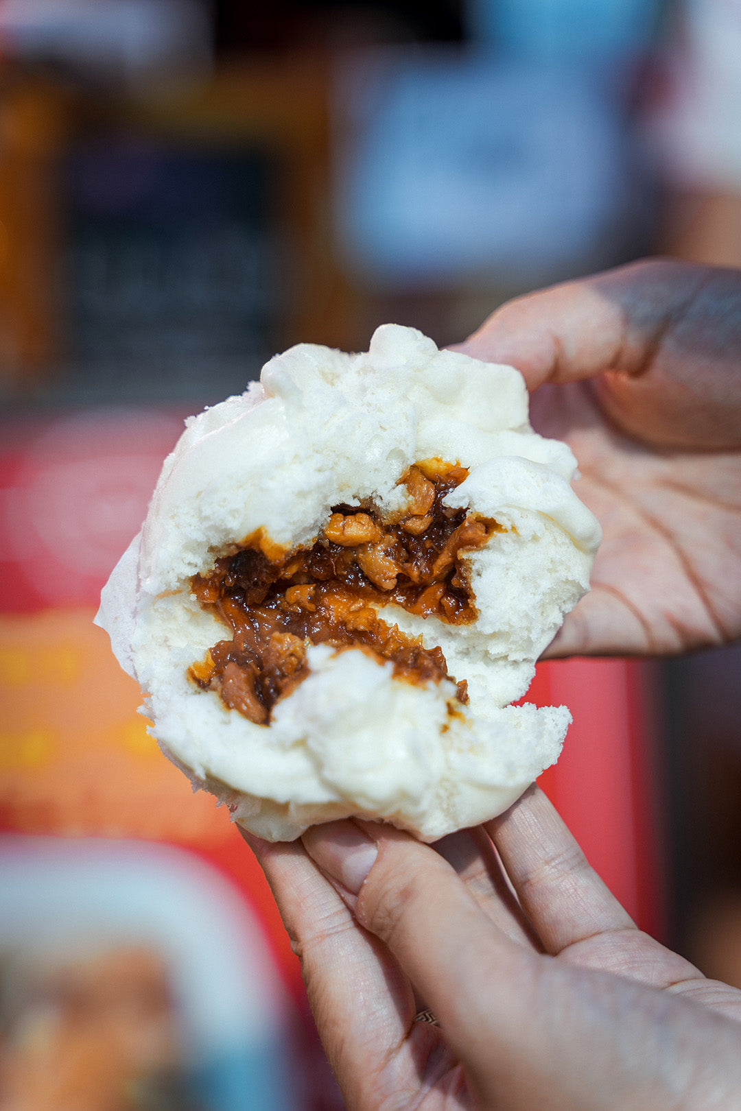 Fluffy BBQ Pork Buns 4 PCS