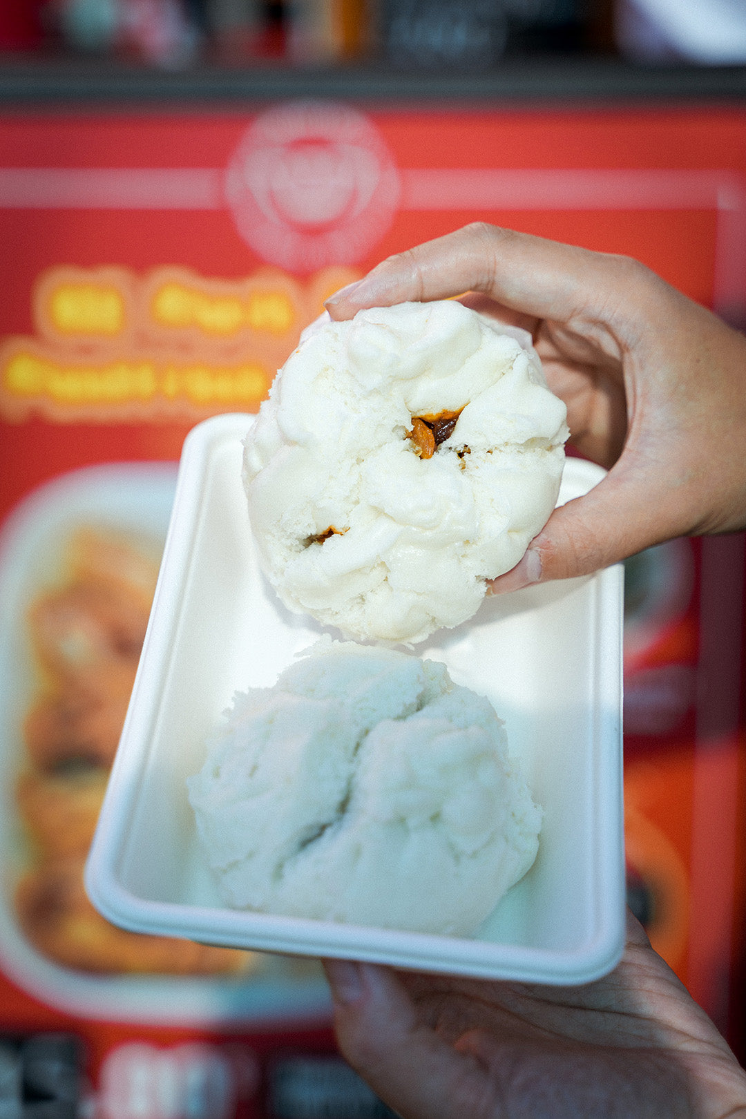 Fluffy BBQ Pork Buns 4 PCS